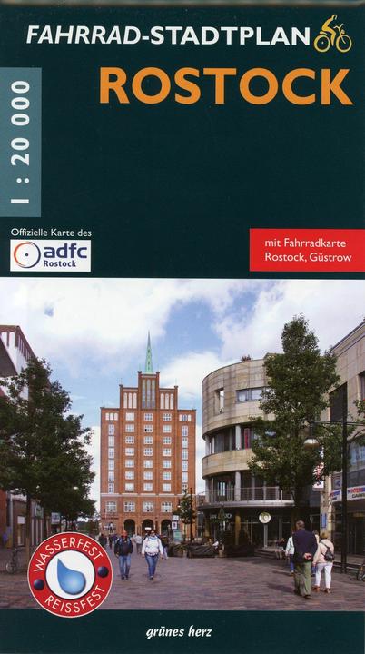 Image du produit Fahrradstadtplan Rostock 1:20 000