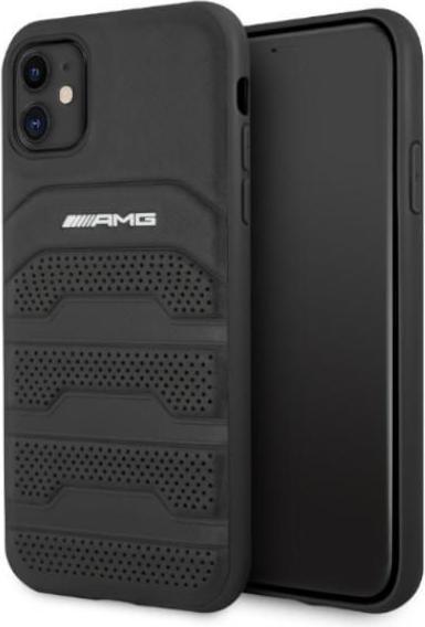 Image du produit Mercedes-Benz Hard Cover Debossed Black, pour iPhone 11, AMHCN61GSEBK (Apple iPhone 11)