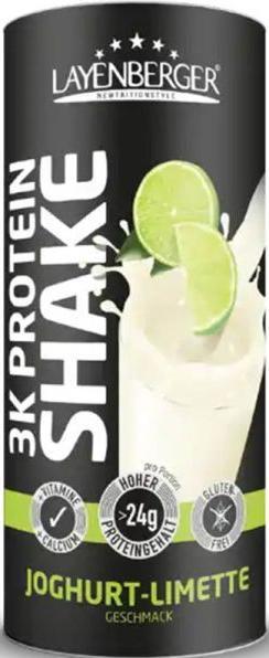 Produktbild Layenberger 3K Protein-Shake Joghurt-Limette 360g (Joghurt-Limette, 1 Stk., 450 g)