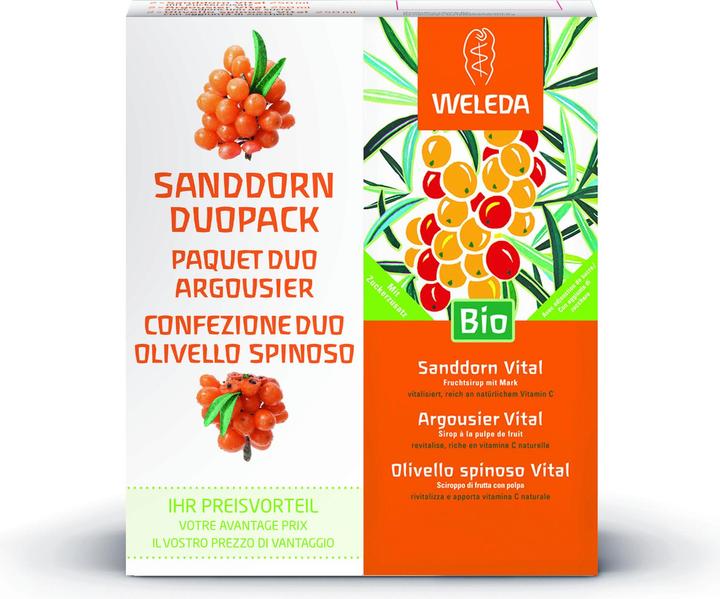 Weleda Sea Buckthorn Vital Syrup Duo (1 x 50 cl)