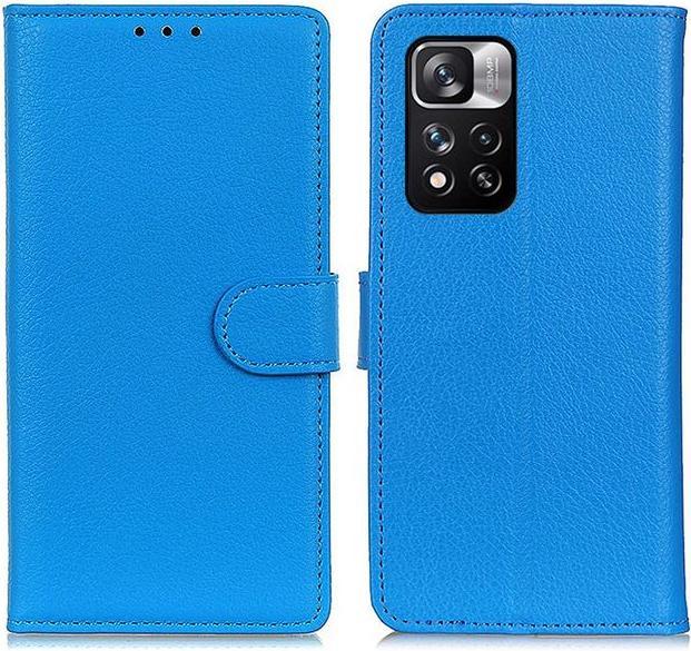 Produktbild MU Classic Litchi Leder Bookcover Series (Xiaomi Redmi Note 11 Pro+ 5G, Xiaomi Redmi Note 11 Pro 5G)