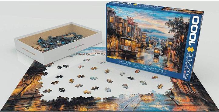 Image du produit Eurographics San Francisco, le paradis du téléphérique (1000 pièces)