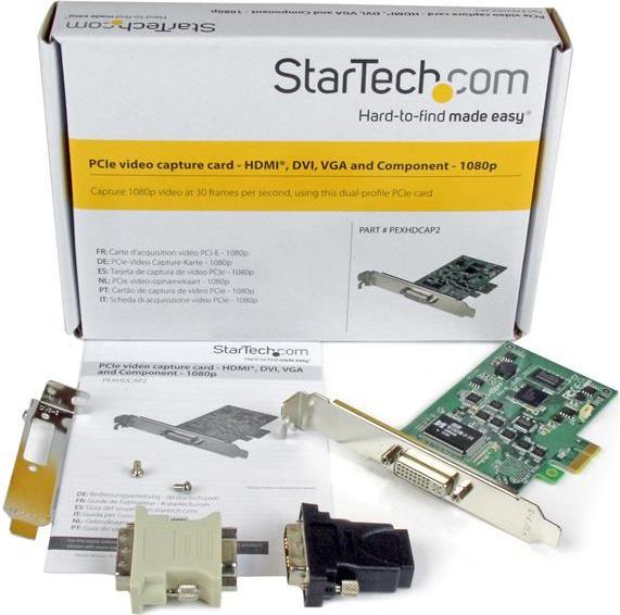 Produktbild StarTech Pcie HDMI und VGA Capture Card