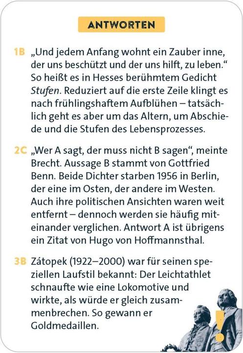 Produktbild Classic Quiz Grosse Zitate (Deutsch)