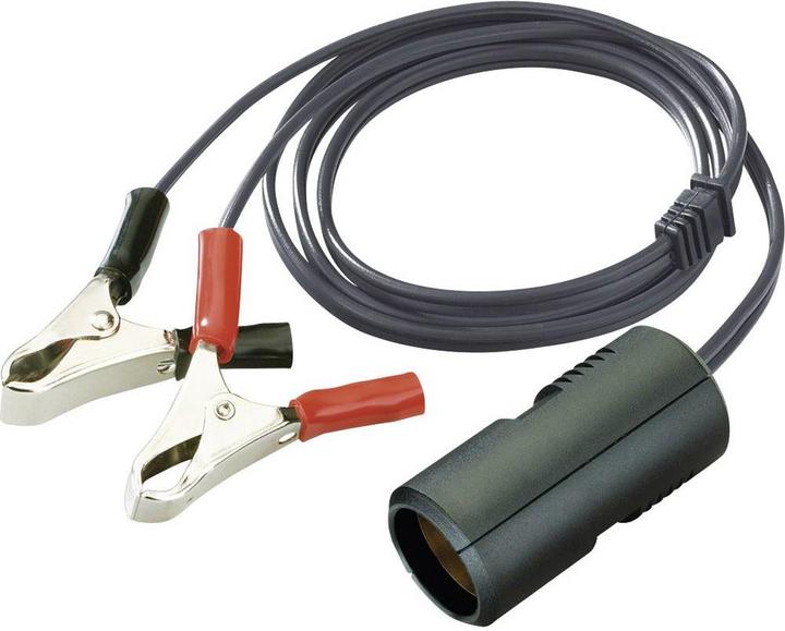 Actual product image ProCar Coupling cable 8A alligator clips