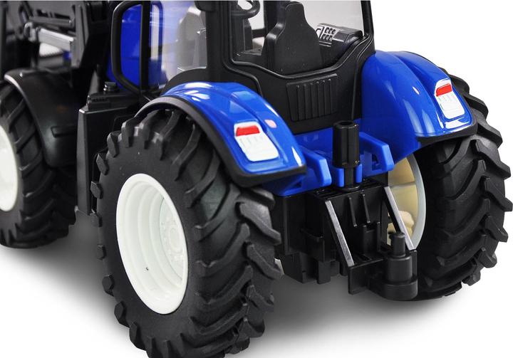 Actual product image Amewi RC Tractor with Front Loader LiIon 500mAh blue/6+ (RTR Ready-to-Run)