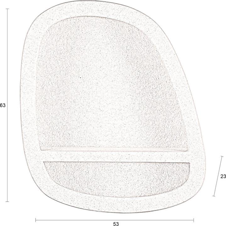 Actual product image Dutchbone Veda (53 x 23 x 61 cm)