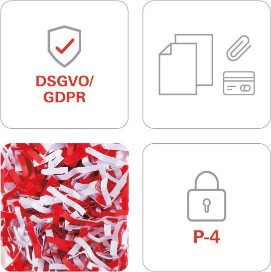 Actual product image HSM Shredder SECURIO 1902111 C16 4x25mm (Particle cut)