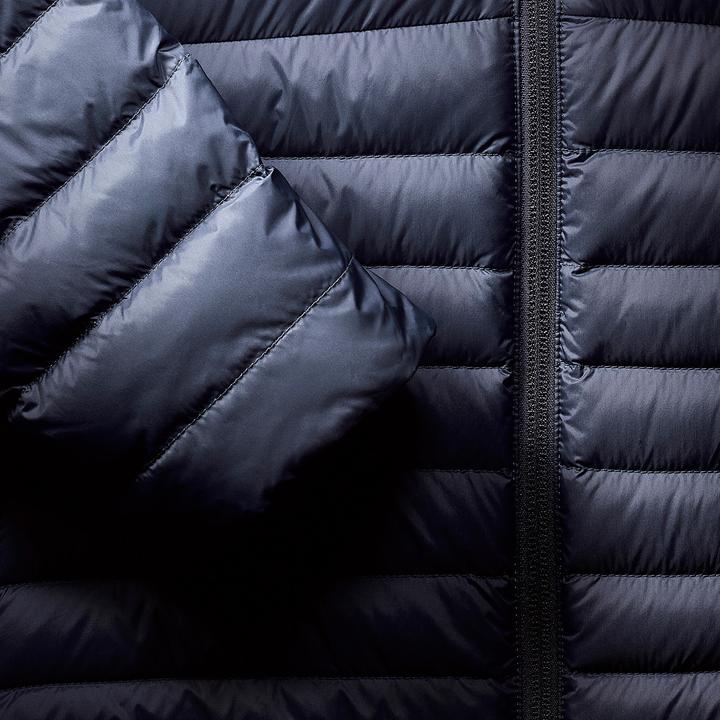 Actual product image Forclaz Men's down jacket down to -5 °C with hood Trekking - MT100 (L)