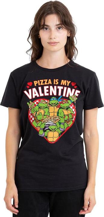 Immagine prodotto Teenage Mutant NT Pizza Is My Valentine Maglietta Adulto Unisex (L)