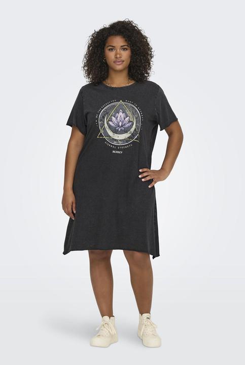 Actual product image Only Regular fit round neck short dress dress (S)