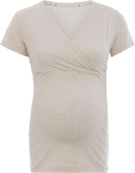Actual product image False Babys Only maternity shirt Glow with breastfeeding function, urban green