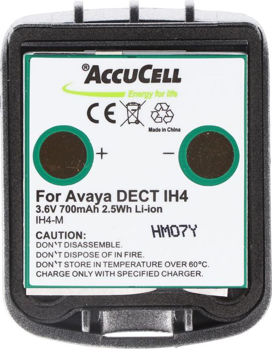 Image du produit Avaya Batterie DECT IH4, 4.999.130.768 avec boîtier, Funkwerk DECT D4, DECT FC4