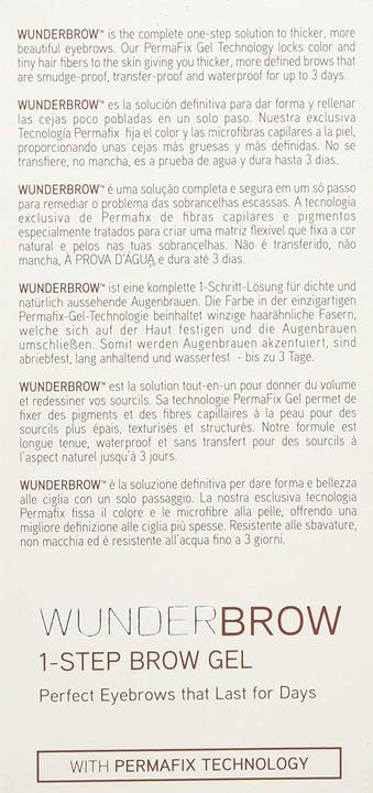 Actual product image Wunder2 Brow (Black, Brown)