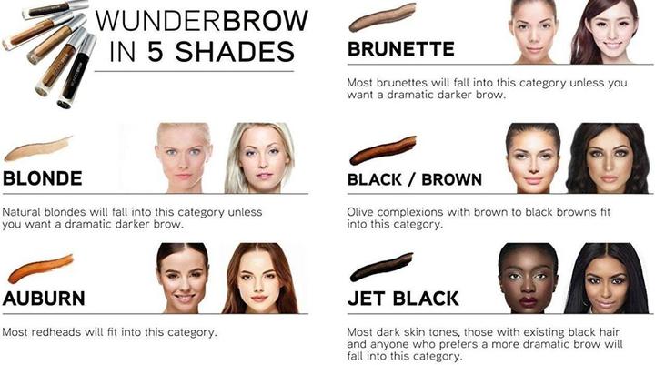 Actual product image Wunder2 Brow (Black, Brown)