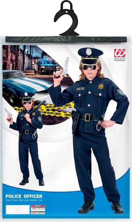 Immagine prodotto Widmann Costume da poliziotto per bambini (116)