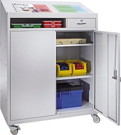 Immagine prodotto eurokraft basic Armadio degli attrezzi con scrivania (91.50 cm, 122 cm)