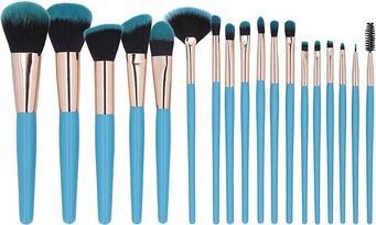 Produktbild Tools for Beauty T4B MIMO 18 Piece Makeup Brush Set Blue (Set)