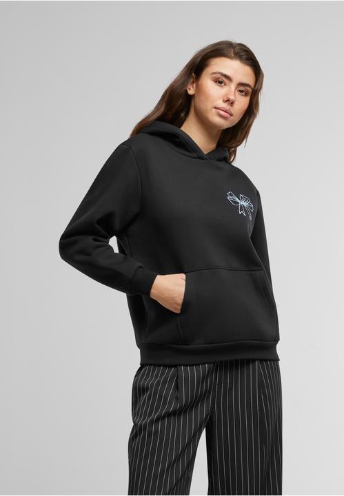 Produktbild Miss Tee Good Vibes Bow Ladies Fluffy Hoody - 179957 (L)