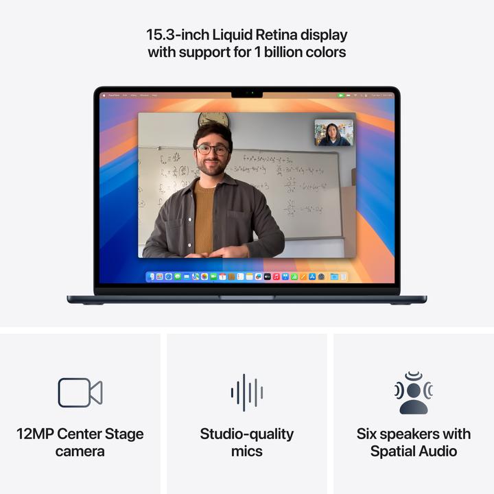 Actual product image Apple MacBook Air – 2025 (15.30", M4, 32 GB, 2000 GB, DE)