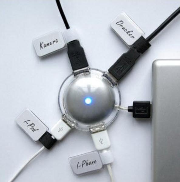 Produktbild Label-the-cable kleine Klettbinder mit Etikette (Klettkabelbinder, 90 mm, 10 Stk.)