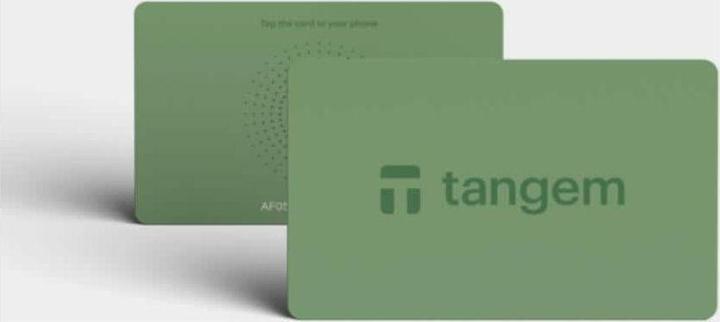 Actual product image Tangem 2.0 - 3 Card Set - Pastel (Bitcoin, Others)