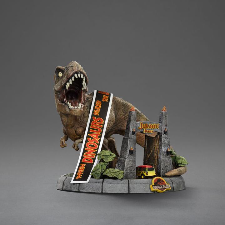 Produktbild Iron Studios Jurassic Park Mini Co. PVC Figur T-Rex Illusion Deluxe 15 cm