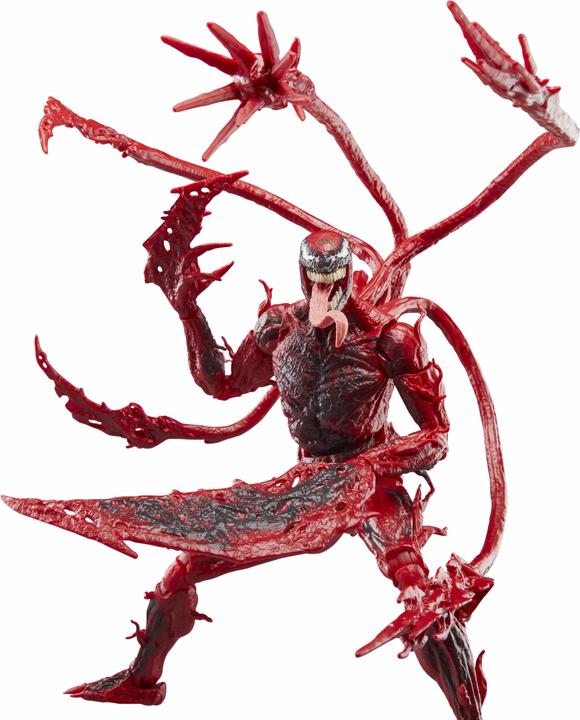 Actual product image Hasbro Venom: Let There Be Carnage Marvel Legends Action Figure Marvel's Carnage 15 cm