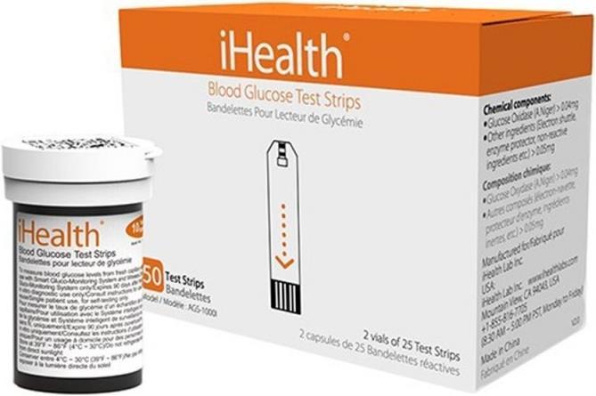 Actual product image iHealth Test strips for glucometer (Test strips)