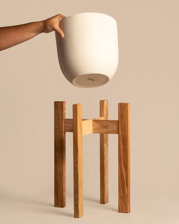 Actual product image feey Plant stand (Stelion | 16 cm Ø)