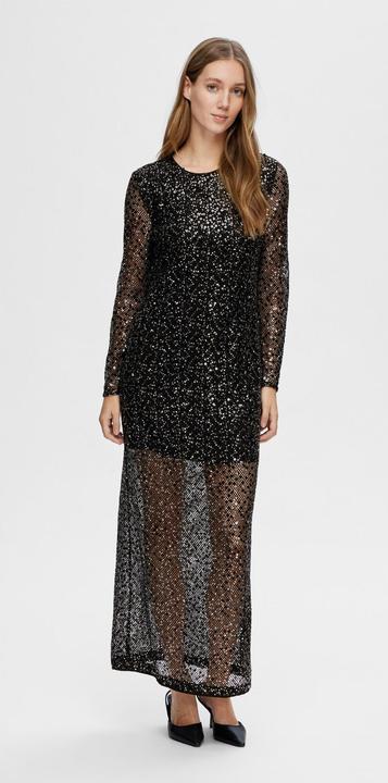 Actual product image Selected Femme Sequin Maxi Dress (40)