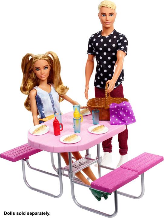 Produktbild Barbie Möbel-Spielset Outdoor Picknicktisch