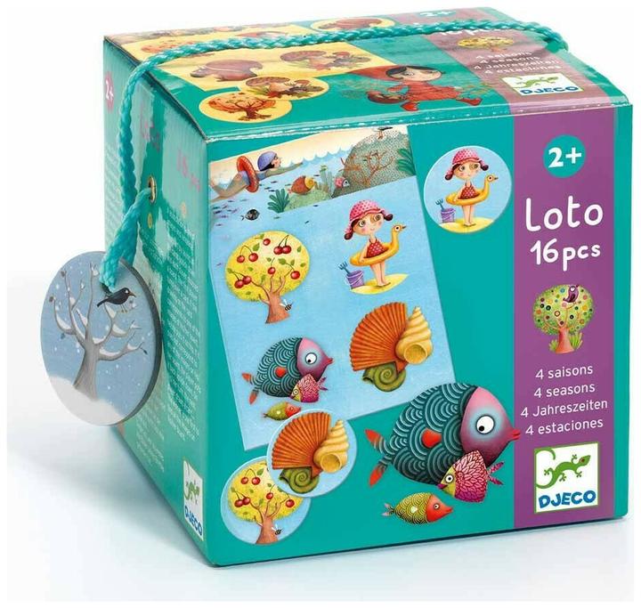 Produktbild Djeco Lotto 4 Jahreszeiten (Multilingual)