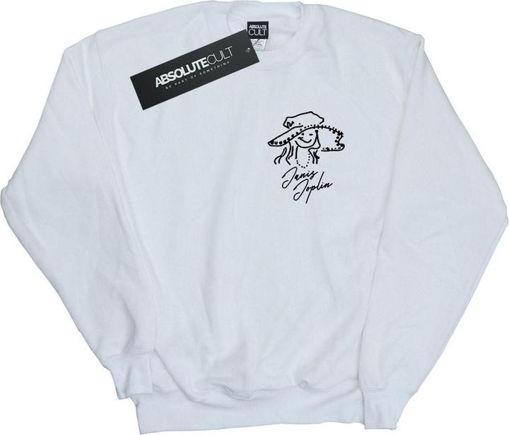 Actual product image Janis Joplin Mens Outline Sketched Sweatshirt (3XL)