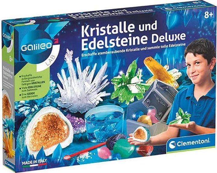 Actual product image Clementoni Crystals and Gemstones Deluxe EN