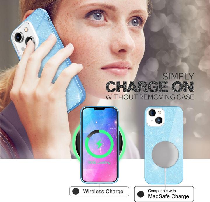 Immagine prodotto Nalia Copertina glitterata (Apple iPhone 14 Plus)
