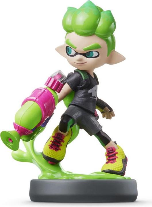 Immagine prodotto Nintendo amiibo Splatoon Inkling Boy (verde neon) (Wii U, 3DS, Switch)