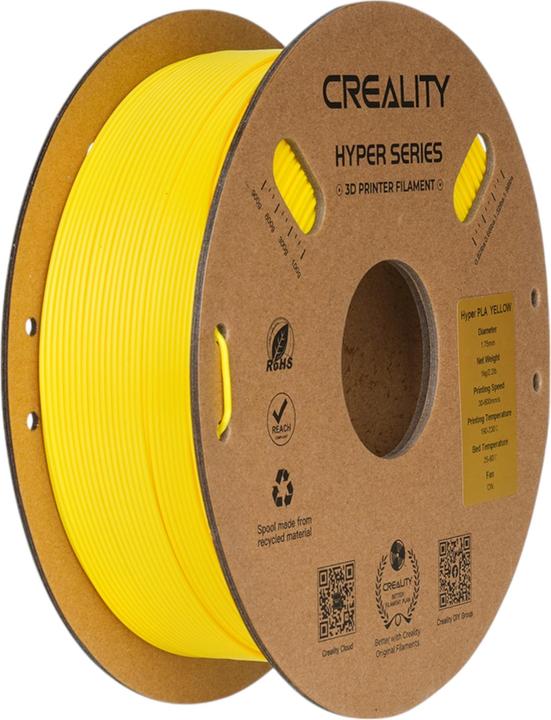 Produktbild Creality Hyper PLA (PLA, 1.75 mm, 1000 g, Gelb)