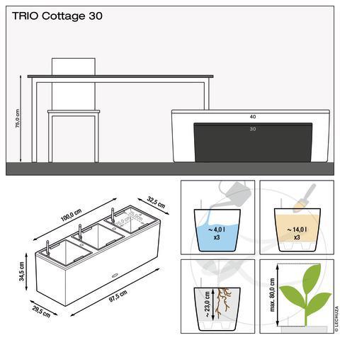 Produktbild Lechuza Trio Cottage (32 cm)