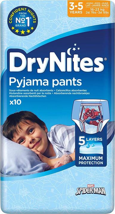Image du produit Huggies DryNites 3-5 ans (Pack, 10 pièce(s))