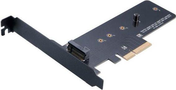 Actual product image Akasa M.2 to PCIe adapter card