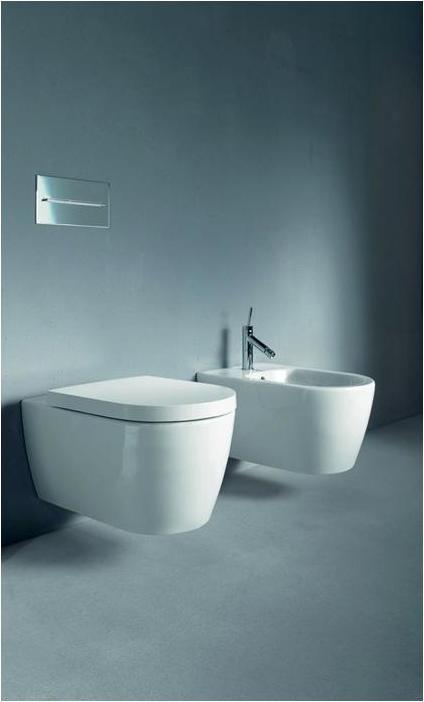 Immagine prodotto Duravit WC sospeso ME by Starck a basso profilo con bordo a spruzzo aperto Risparmio idrico bianco