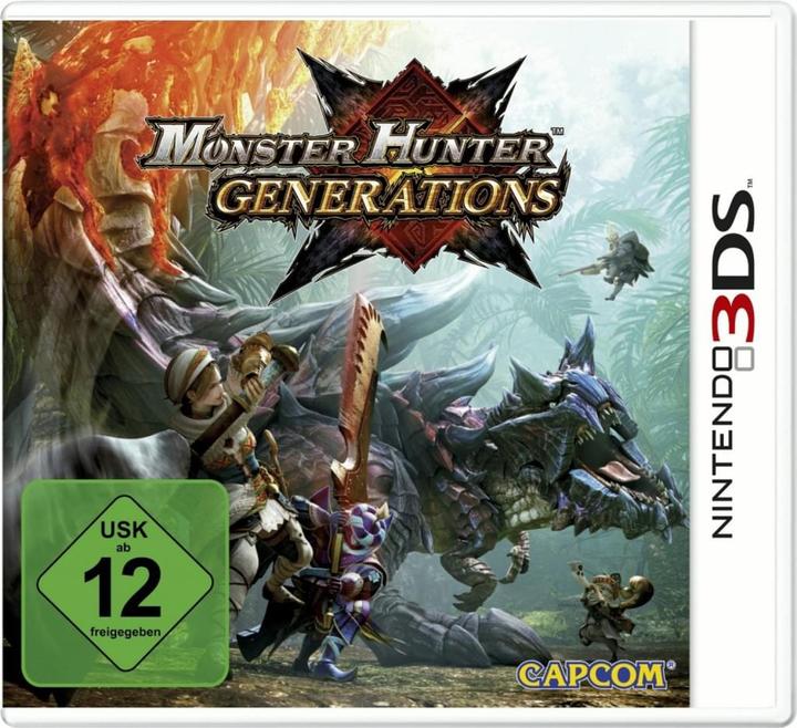 Produktbild Nintendo Monster Hunter Generations (3DS, DE, FR, IT, EN)