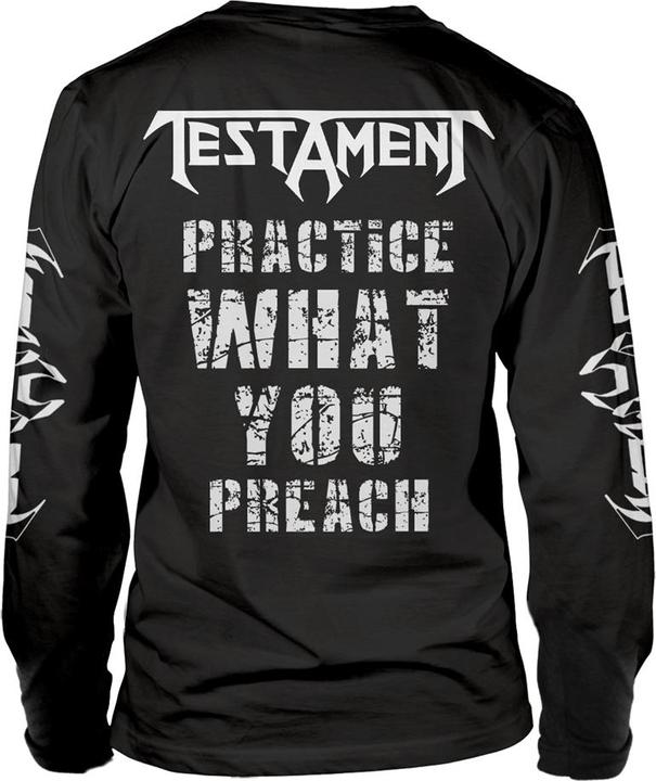Image du produit Testament Practice What You Preach (Longsleeve) (S)