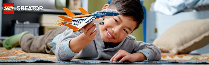Immagine prodotto LEGO Jet supersonico (31126, LEGO Creator 3-in-1)
