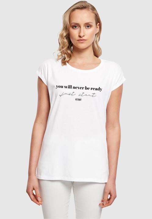 Image du produit Merchcode T-shirt Ladies Just Start - 112551 (XXL)