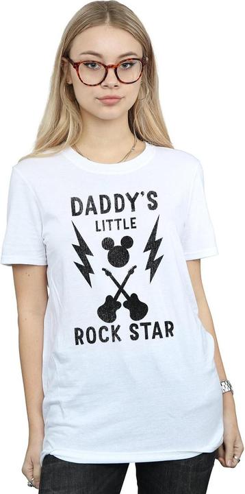 Image du produit Disney - T-shirt MICKEY MOUSE DADDY'S ROCK STAR - Femme (L)