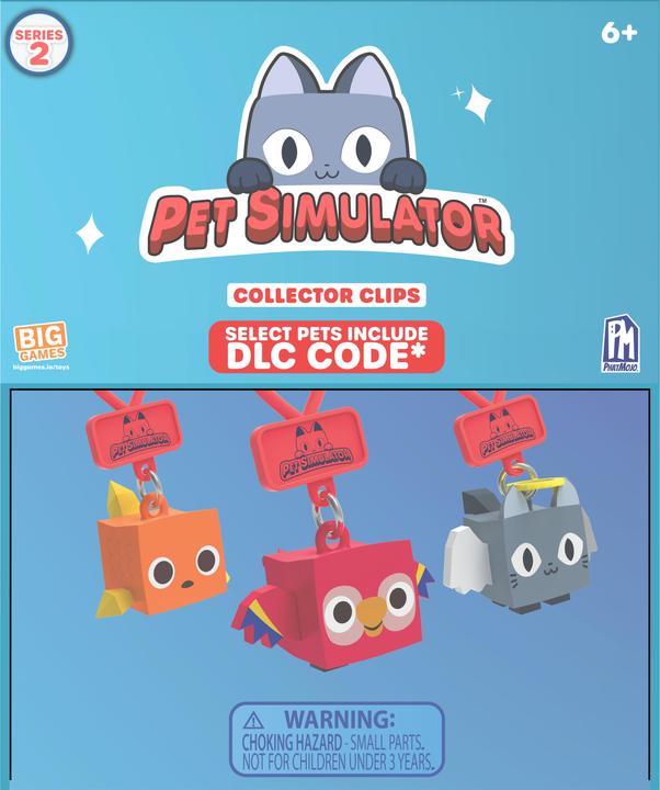 Produktbild Boti Pet Simulator Blind Collector Schlüsselanhänger Wave 2