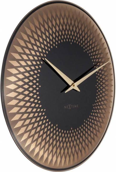 Actual product image Nextime Wall Clock Sahara copper (43 cm)