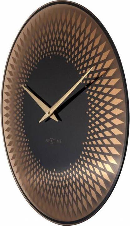 Actual product image Nextime Wall Clock Sahara copper (43 cm)
